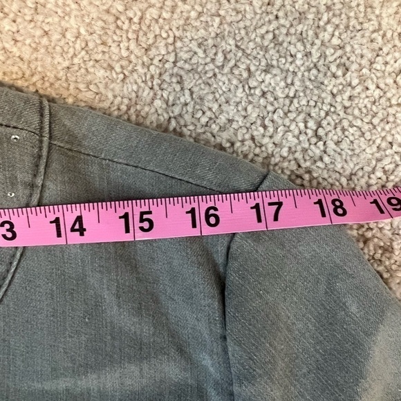 CHICOS Women’s Gray Jacket Size 2 - Picture 5 of 8